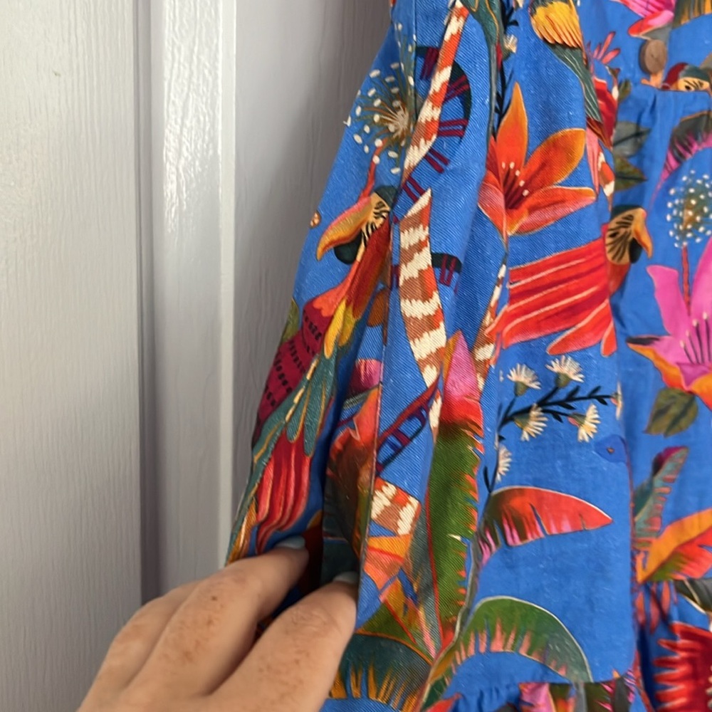 FARM Rio Colorful Tropical Mini Dress - Picture 5 of 6